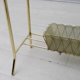 Attributed Gio Ponti Mid-Century Italian Spiral Brass Planter 1940