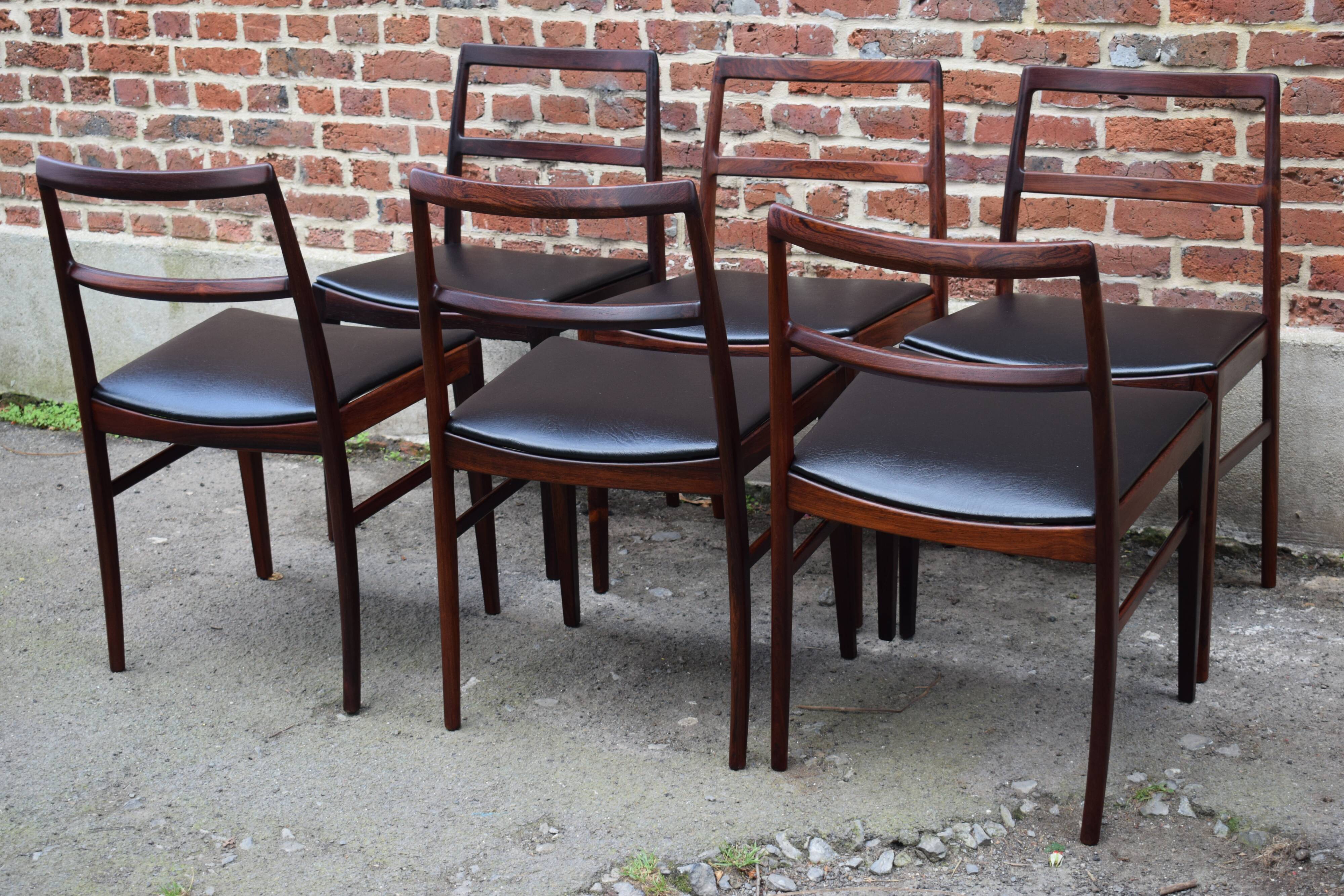 chaises en palissandre