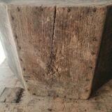 Wooden basket with old harvest from Bordeaux