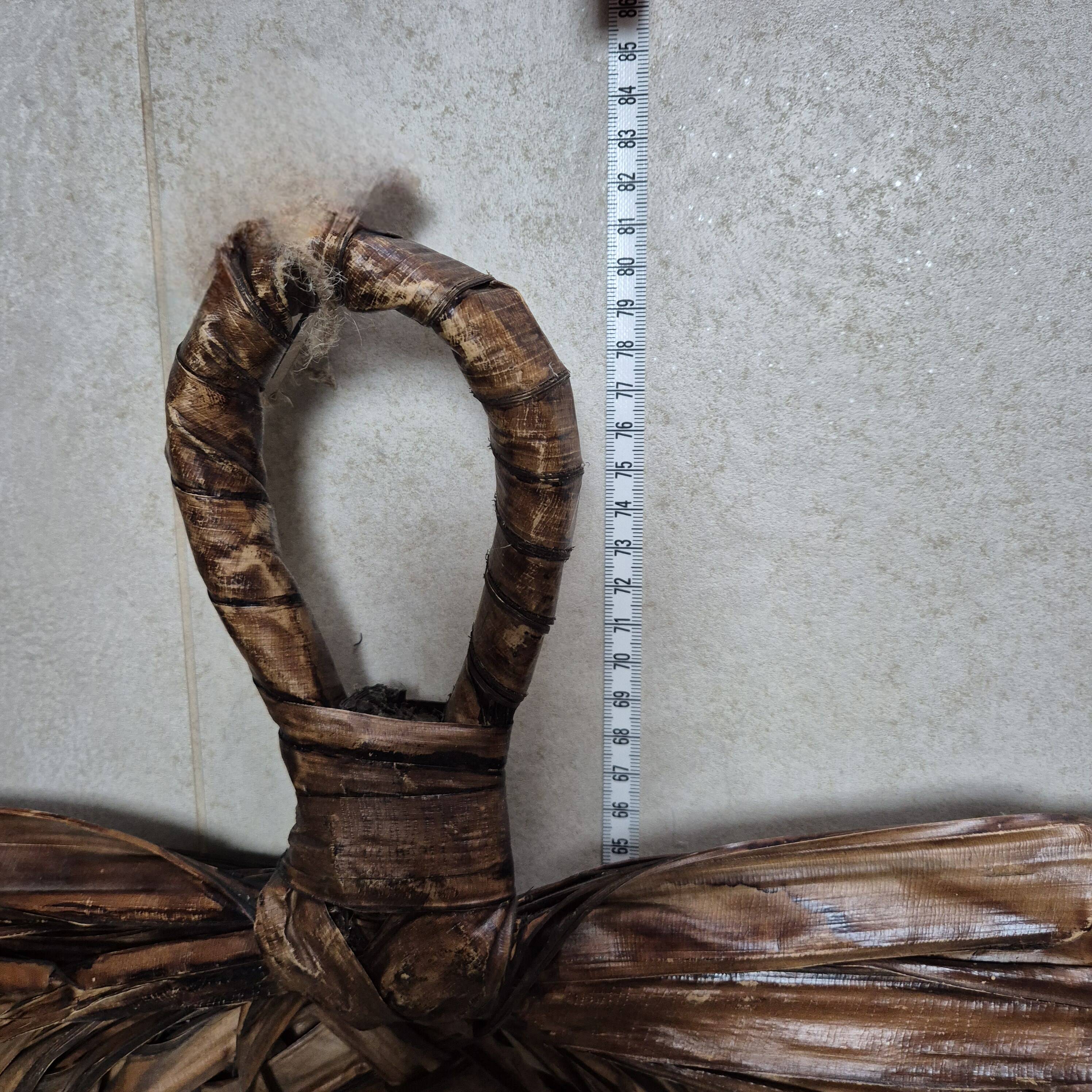 Large vintage wall fan decoration