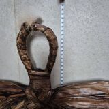 Large vintage wall fan decoration