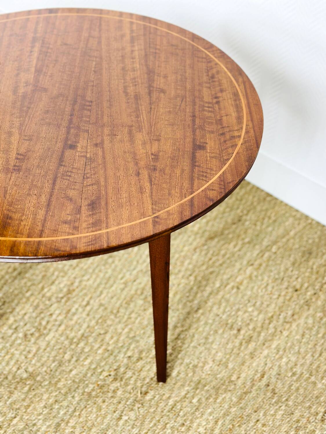 Vintage round coffee table