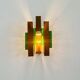 Sculptural Glass Wall Light By Svend Aage Holm-Sørensen For Holm-Sørensen & Co, Denmark 1960S