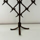 Pair of brutalist candlesticks