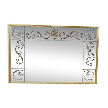 Bistro Mirror - Venetian Art Nouveau Brasserie Style