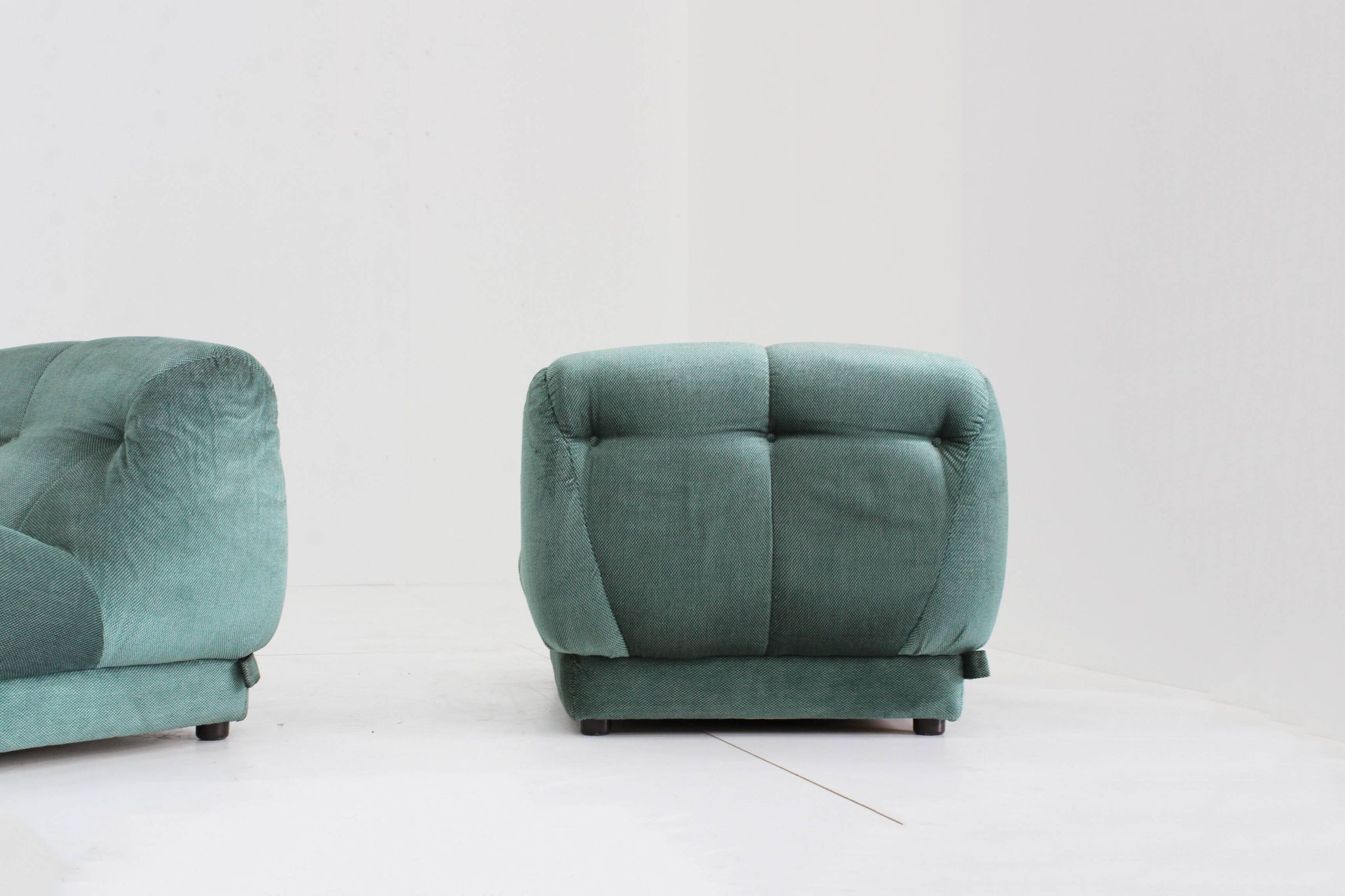 Set Mimo padova Nuvolone lounge chairs- Rino Maturi , Italy 1970s