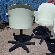 3 Gogo office chairs – Marcello Ziliani for Sintesi – Italy 1980s