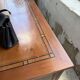 Double-sided walnut counter desk 1900