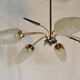 Vintage 50s suspension ceiling five lights