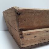 Wooden box trapezoidal