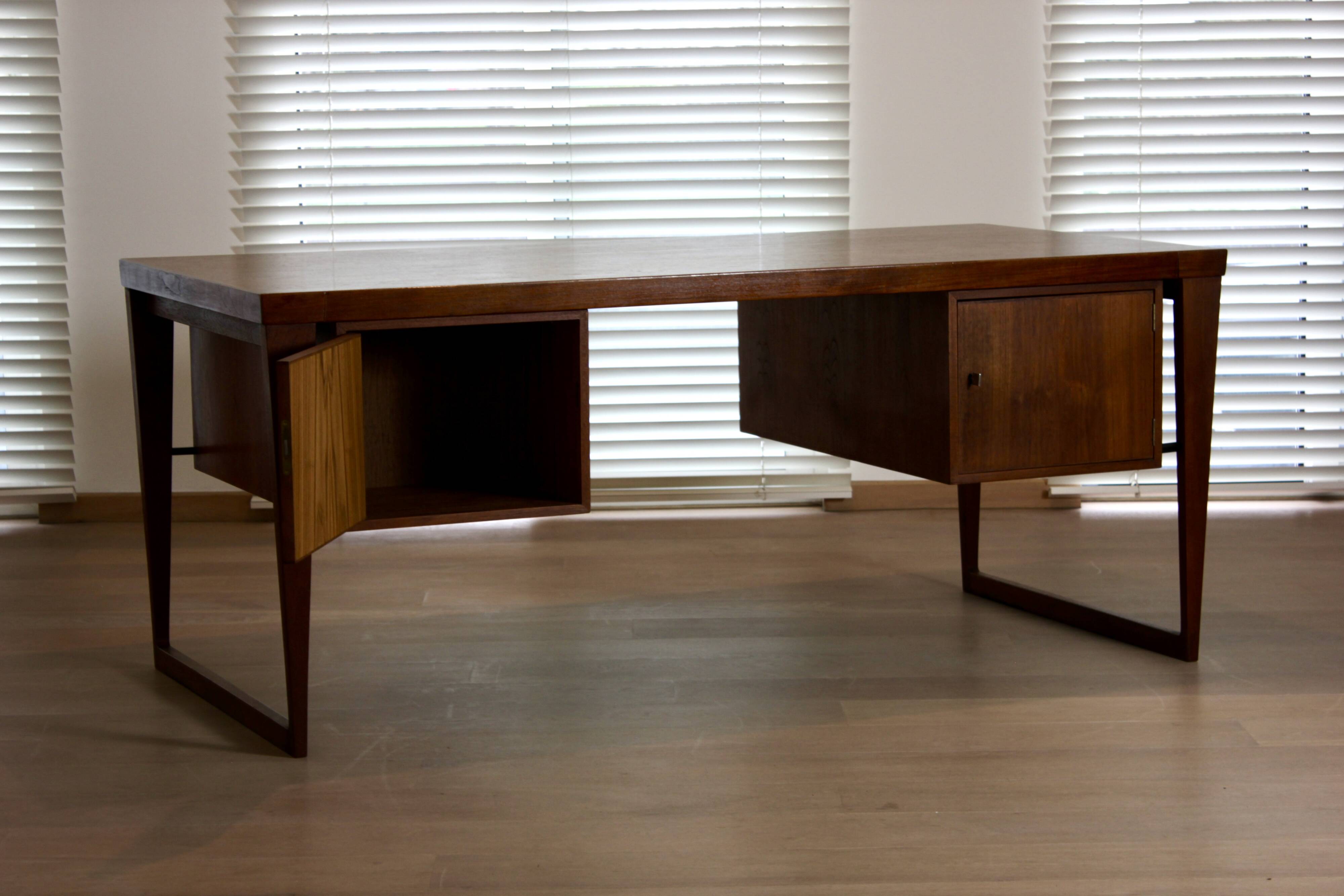 Executive Desk by Kai Kristiansen for Feldballes Møbelfabrik