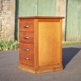 Vintage drawer unit, wooden furniture, storage unit, office furniture, decoration
