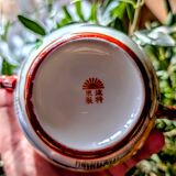 Japanese Kutani porcelain sugar bowl