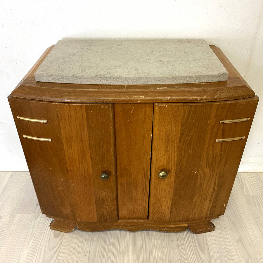 Vintage 40's bedside table