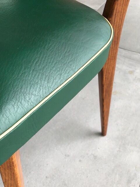Suite of 6 scandinavian style chairs