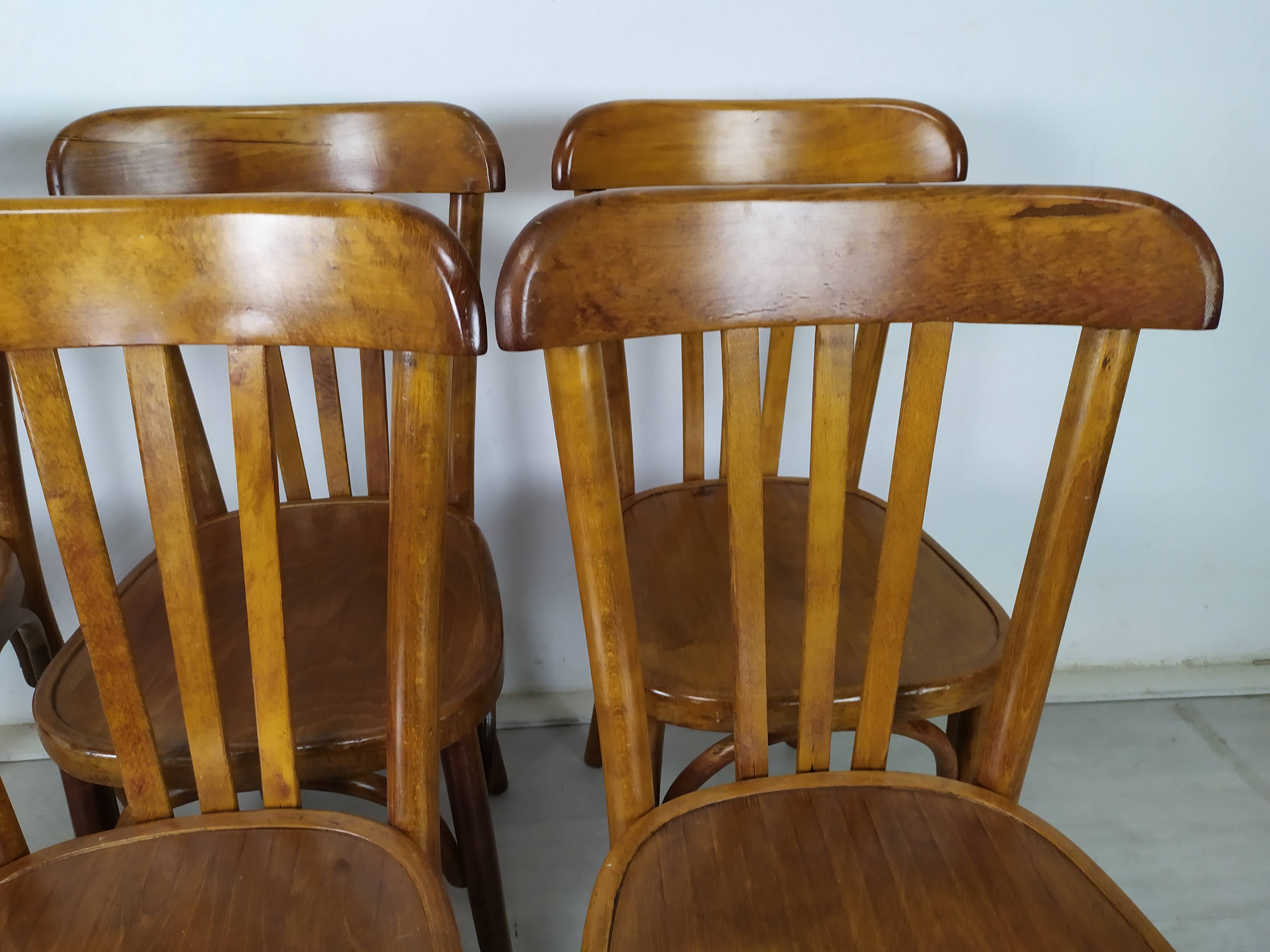 Set of 6 bistro chairs