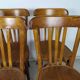 Set of 6 bistro chairs