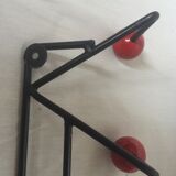 Coat rack red ball