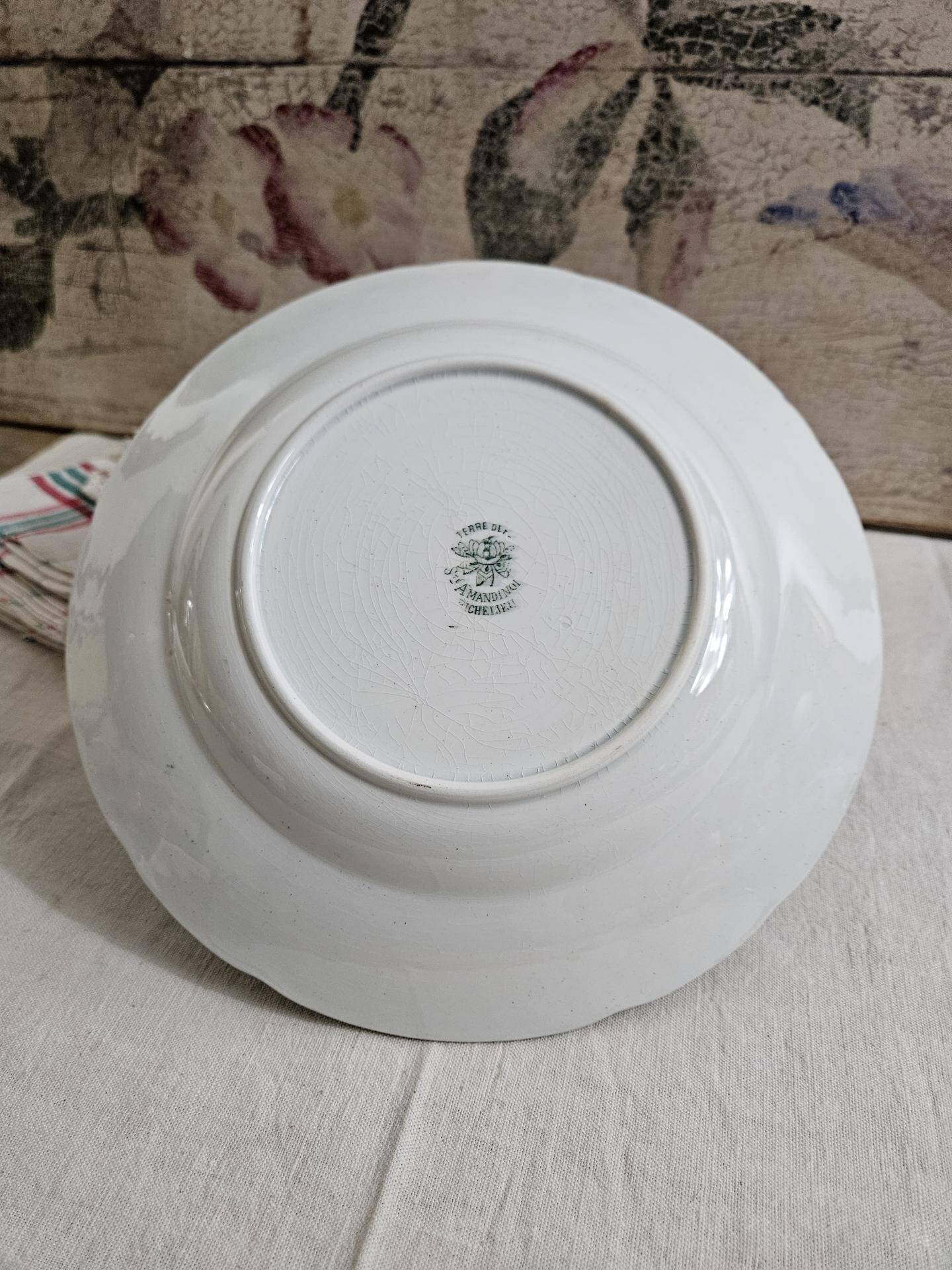 Terre de Fer soup plates