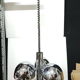 70s Egon Hillbrand design ceiling lamp