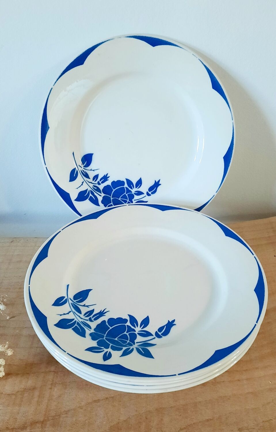 Assiette plates Sarreguemines Digoin