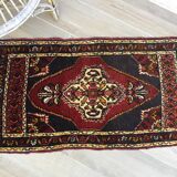 Pure wool oriental carpet 112 x 62cm