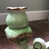 Pair of dabbling candlesticks