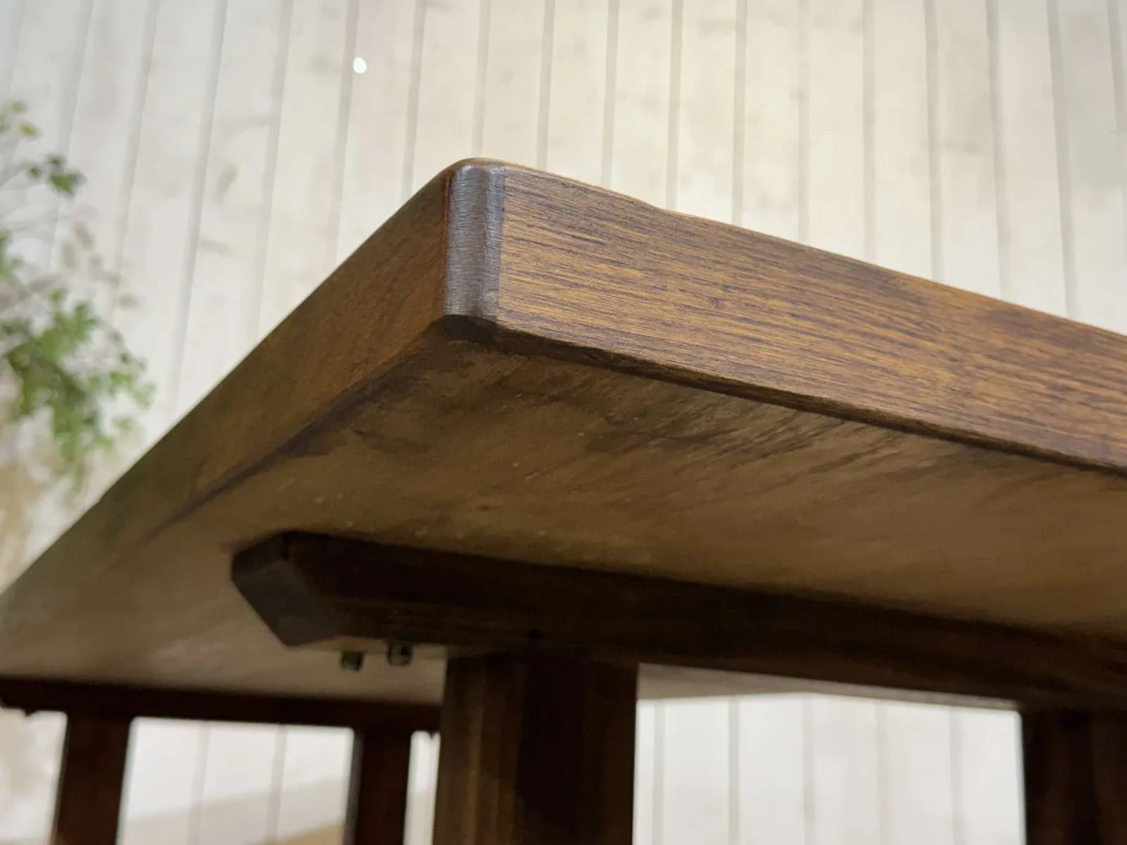1970s elm monastery-style table