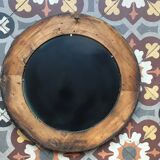 Round mirror style Napoleon III - 37x37cm