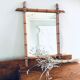Bamboo mirror 51x62cm