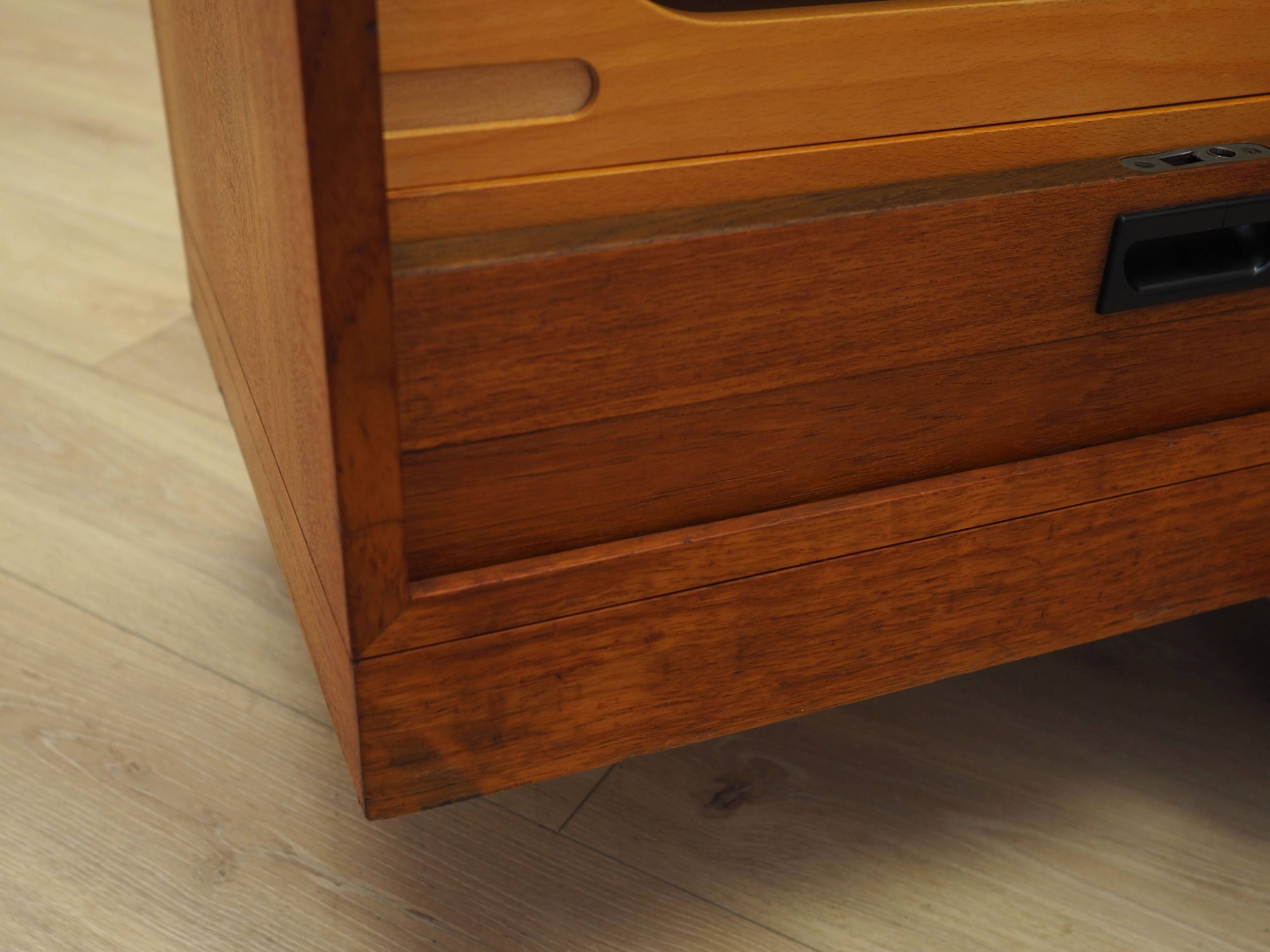 Teak chest of drawers, Danish design, 1960s, manufacturer: BS Møbelfabrik
