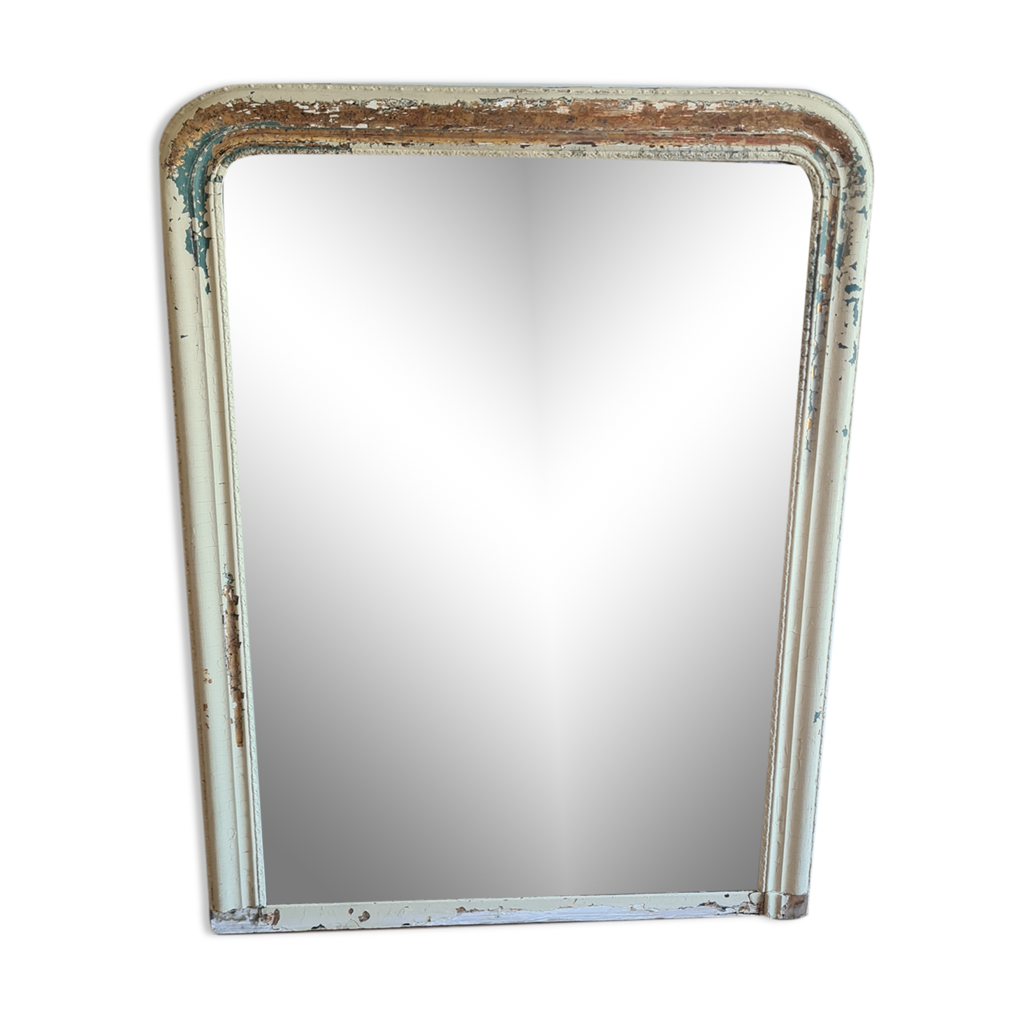 Mirror Louis Philippe shabby chic 139 x 106 cm