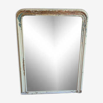 Mirror Louis Philippe shabby chic 139 x 106 cm