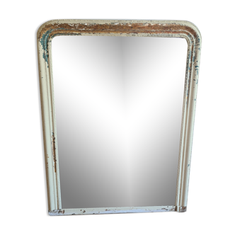 Miroir Louis Philippe shabby chic 139 x 106 cm