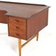 Danish boomerang desk by Peter Løvig Nielsen for Hedensted Møbelfabrik