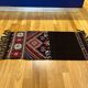 Old anatolian rug for sofa