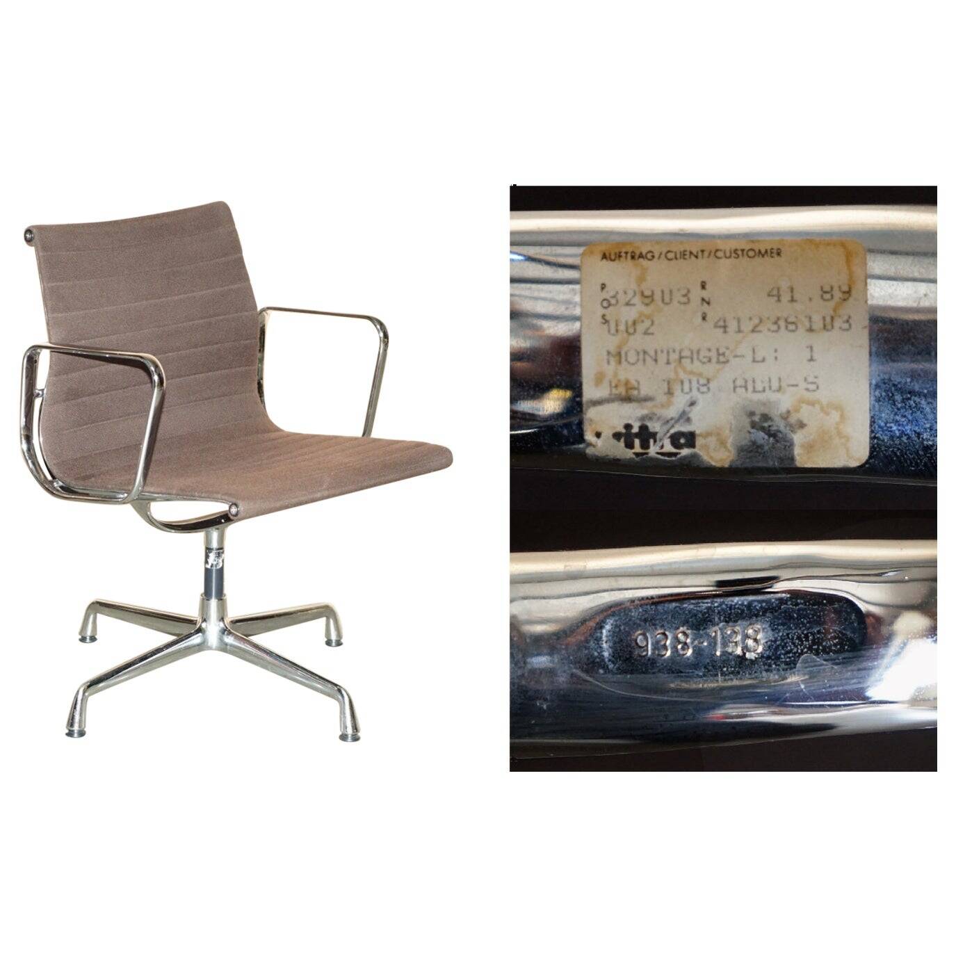 Vitra Eames Herman Miller EA 108 office chair 1989