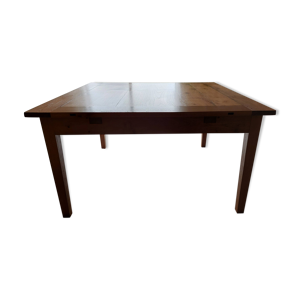 Table extensible en bois