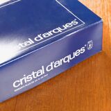 6 verres en cristal d'Arques modèle Fuseau