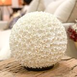 Lampe à poser en coquillages