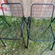 Pair of Antique EMU RIO Armchairs in Black Metal Vintage