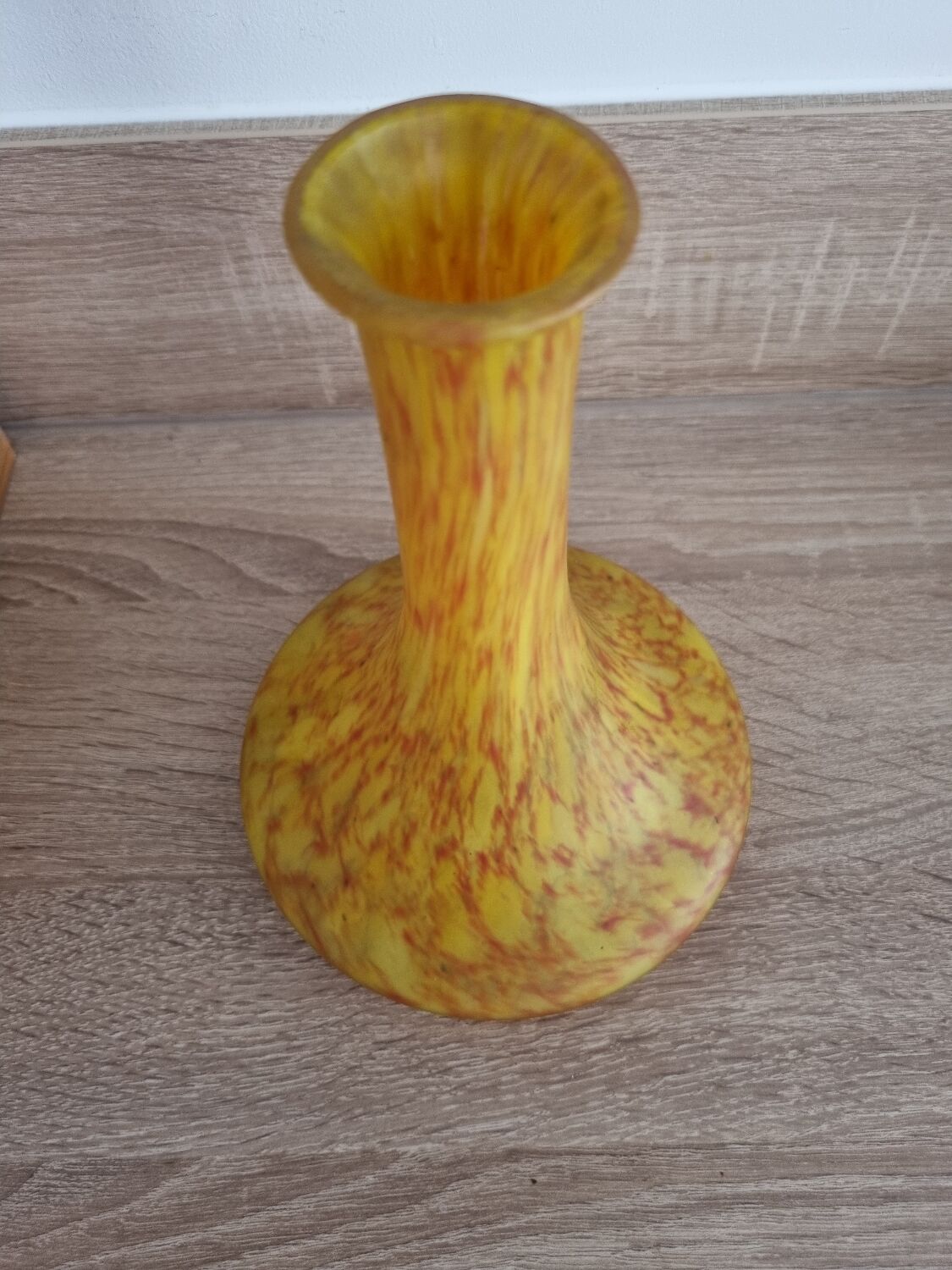Vase soliflore en verre soufflée