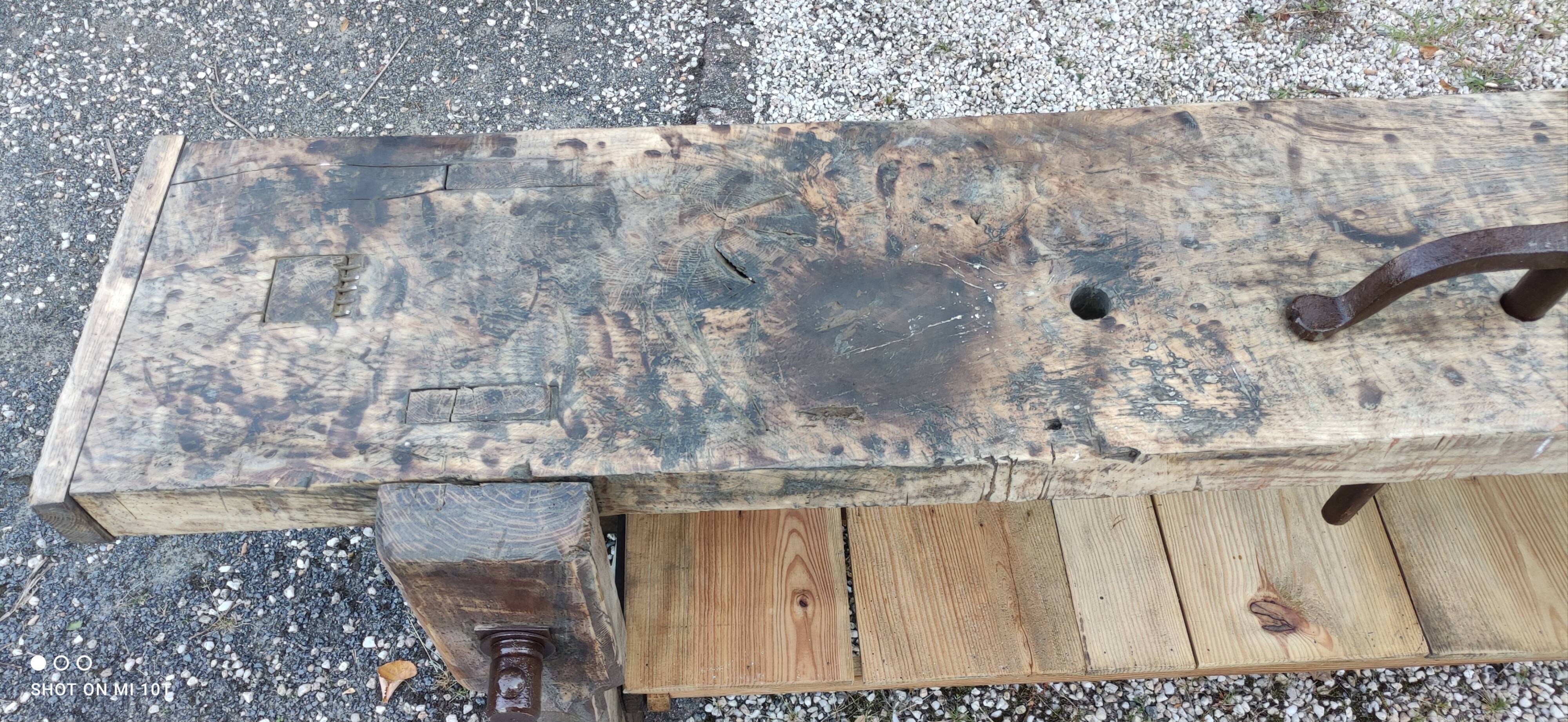 Antique workbench/trade furniture