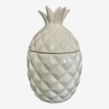 Pot vintage ananas en céramique années 70