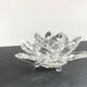 Crystal Flower Paperweight Sculpture