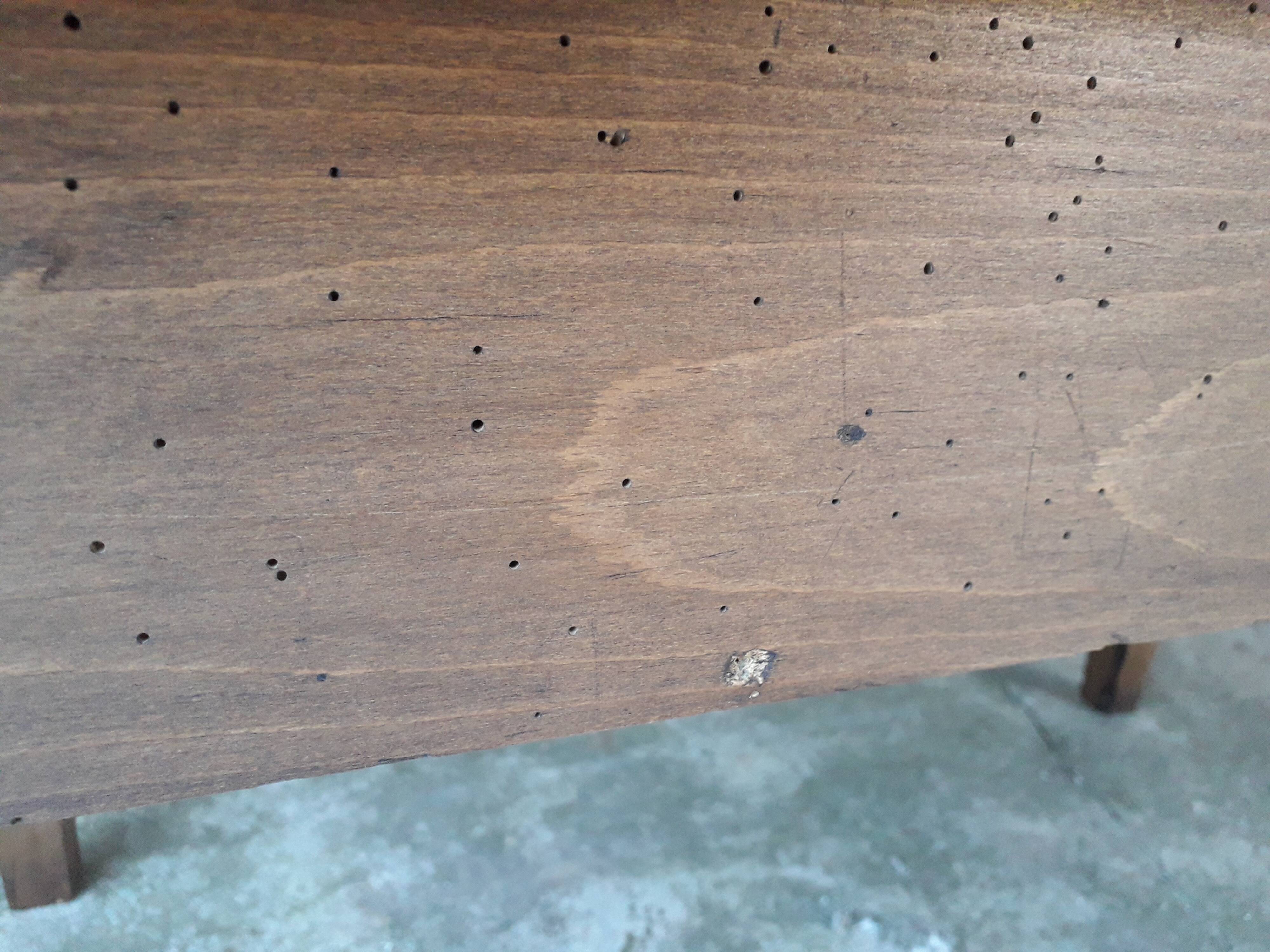 Table de ferme rustique 130 cm