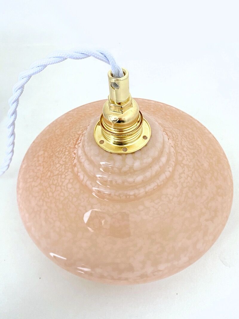 Clichy glass walking lamp