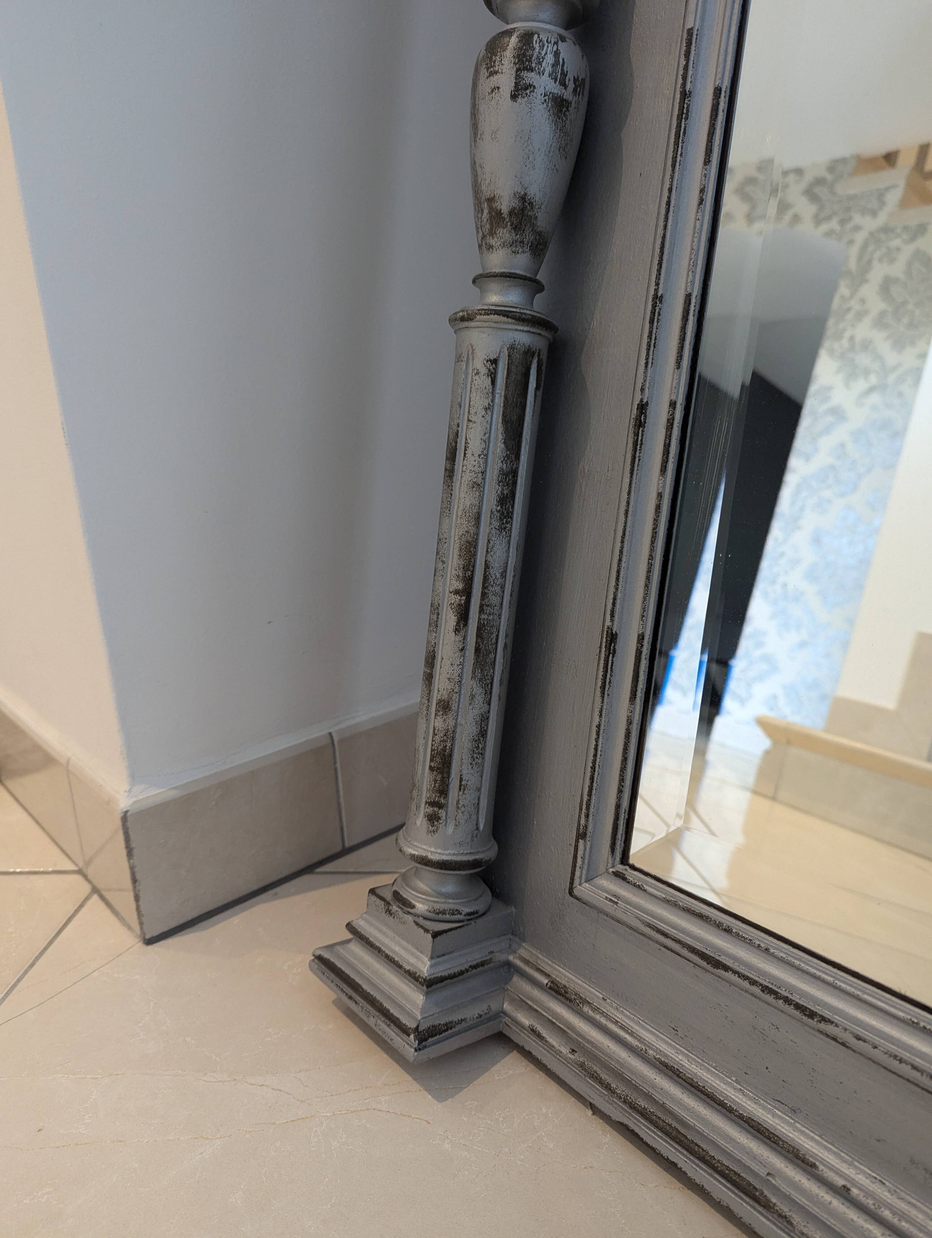 Renovated antique mirror