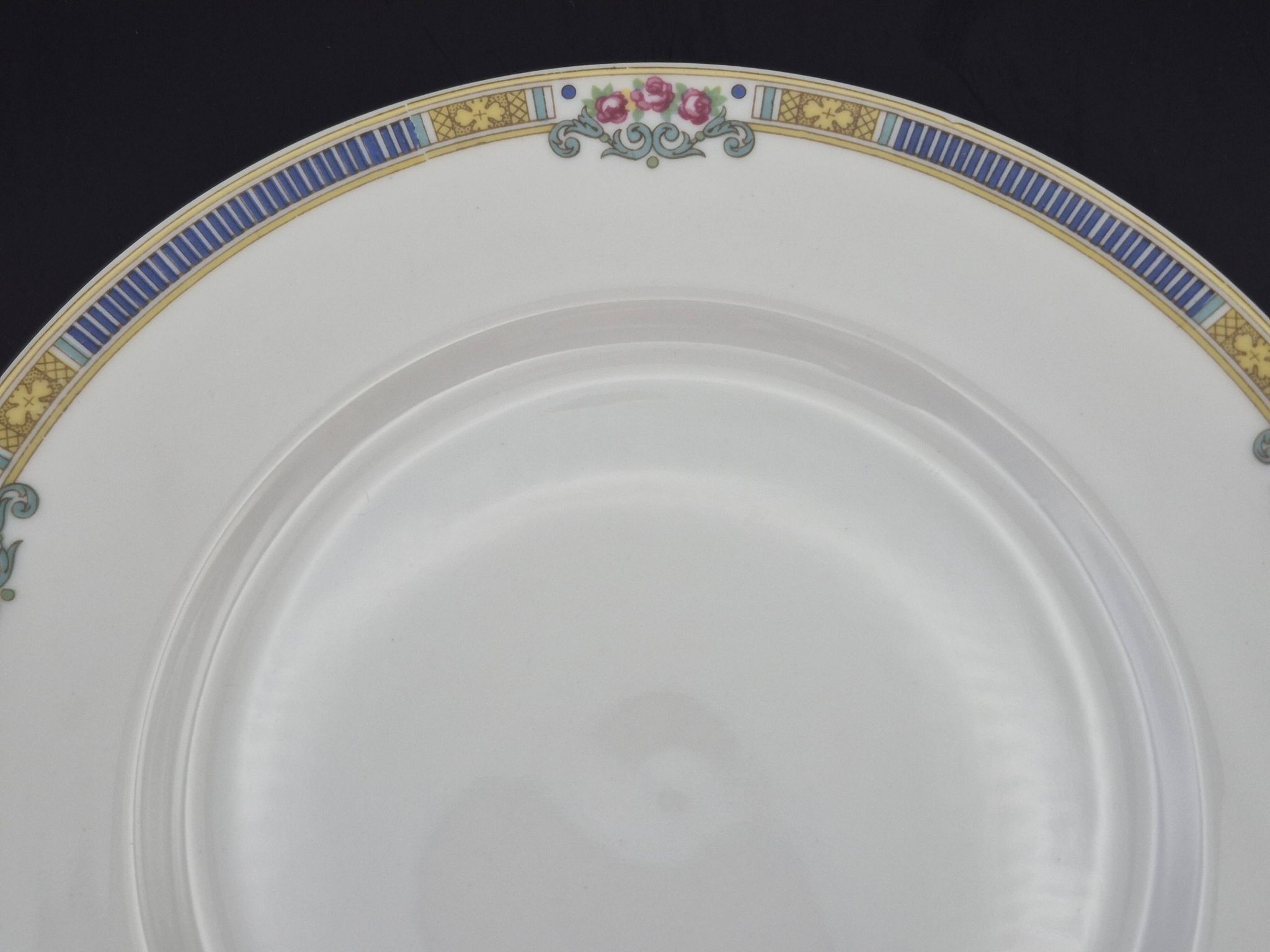 Set of 6 dessert plates Bernardaud Limoges – Art Deco – A714