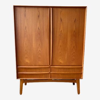 Teak Highboard by Svend Aage Madsen for K. Knudsen & Son